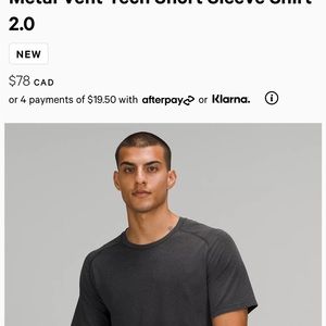 Lululemon t-shirt